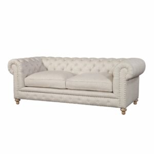 Finn 90” Sofa in Classic Linen