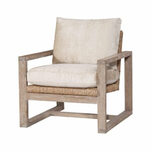Melrose Chair in Wendy Chamois (Performance Fabric)
