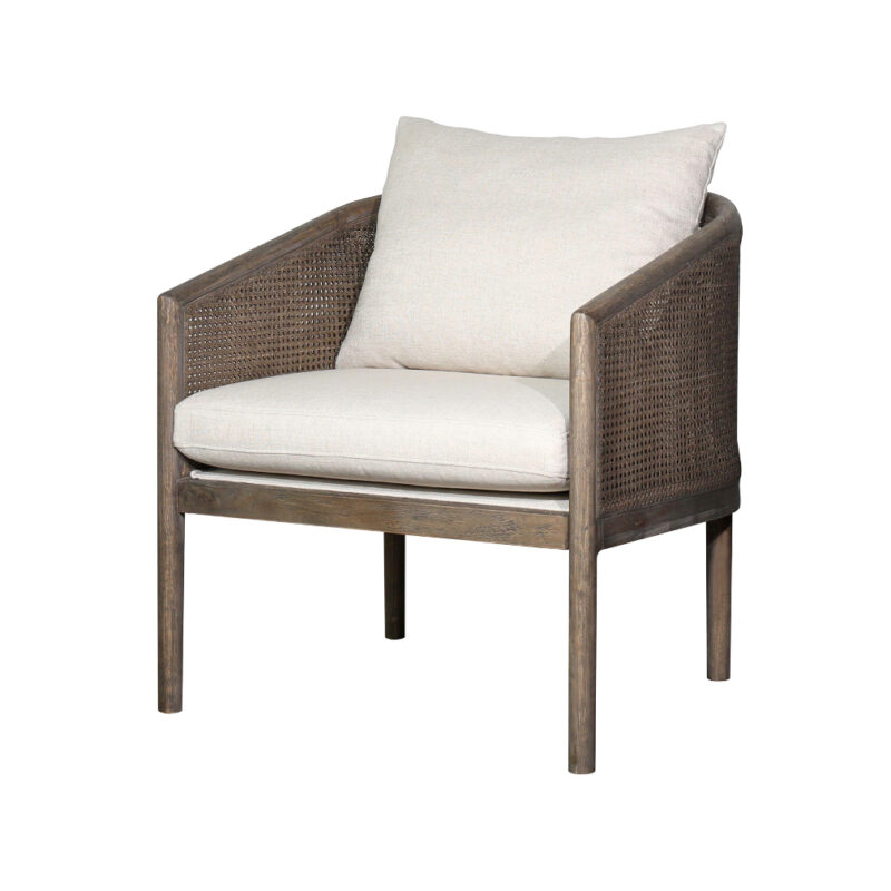 Theodore Tub Chair in Tribecca Natural - Spectra Home Furniture
