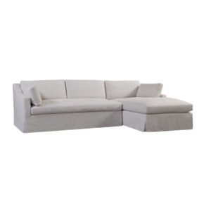 Dune LAF Loveseat & RAF Chaise in Floris Linen (Performance Fabric)