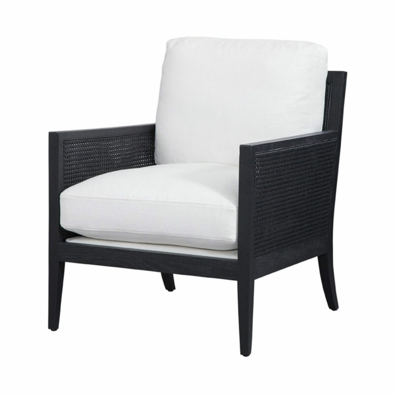 Bakersfield Chair in Black - Front