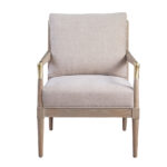 Meyer Chair in Lombardy Fawn - front